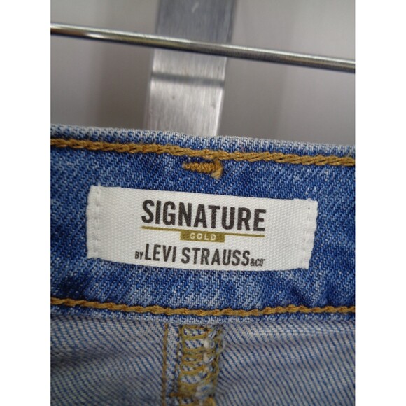 Levi Strauss Signature Gold Long Jean Skirt Size 10 W30 - Picture 11 of 13